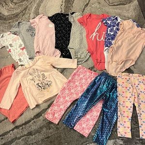Baby girls bundle size 12-18months